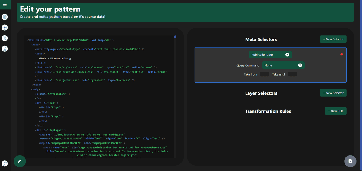 Pattern Editor
